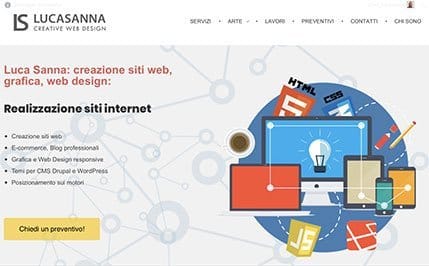 Luca Sanna realizzazione siti internet sassari e sardegna