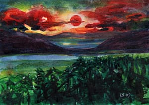 sunset Luca Sanna